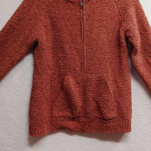 Natural Reflections Sherpa Cabin Full Zip Sweater Jacket size Medium - Picture 3 of 12